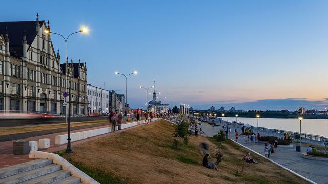 Lower Volga River Embankment